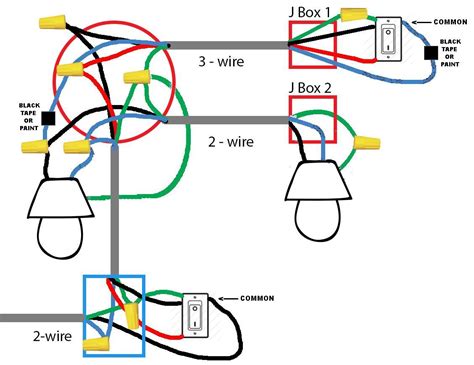 electrical - Wiring existing 3 Way Switch in basement stairs that was cut - Home Improvement ...