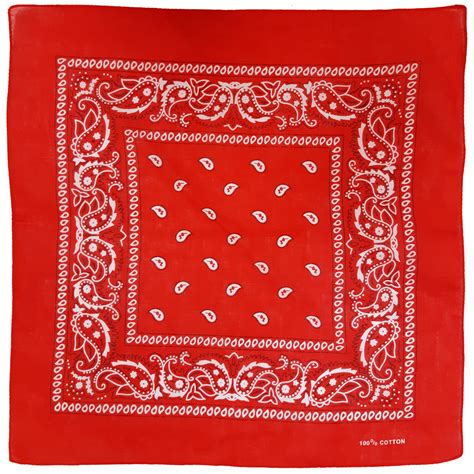 Red Paisley Bandana – Bandana Shop