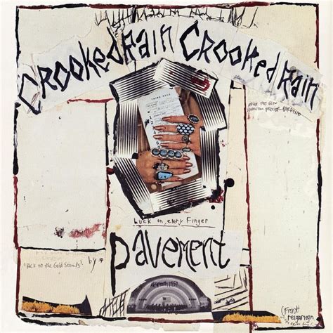 Pavement - Crooked Rain, Crooked Rain | Best albums, Great albums, Album covers