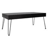 Modern 38.6" Wood Lift Top Coffee Table with Lower Shelf, Rustic Gray - Walmart.com