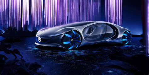 Mercedes reveals bonkers Avatar inspired electric concept vehicle