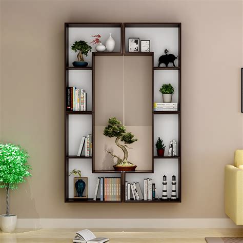 Heartwarming Modern Book Rack Designs Mirror Gun Cabinet