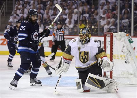 Winnipeg Jets eliminated from NHL playoffs by expansion Vegas Golden ...