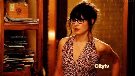 Yay! GIF - New Girl Zooey Deschanel Yay - Discover & Share GIFs