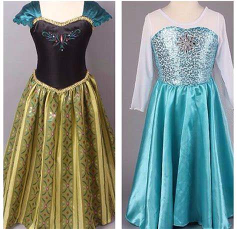 Frozen Inspired Anna and Elsa Dresses on Storenvy