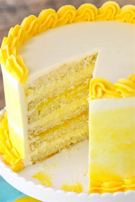 Split Lemon Cake - We Decorate Kakes