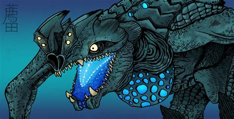 Pacific Rim Kaiju Otachi Drawing