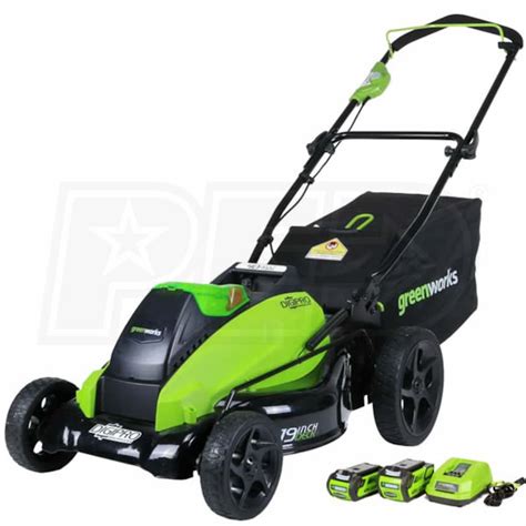 Greenworks (19") G-Max DigiPro Brushless 40-Volt Lithium-Ion Cordless ...