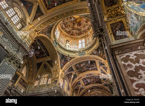 Inside Genoa Cathedral Stock Photo - Alamy