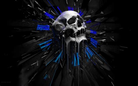 skull, Digital Art Wallpapers HD / Desktop and Mobile Backgrounds