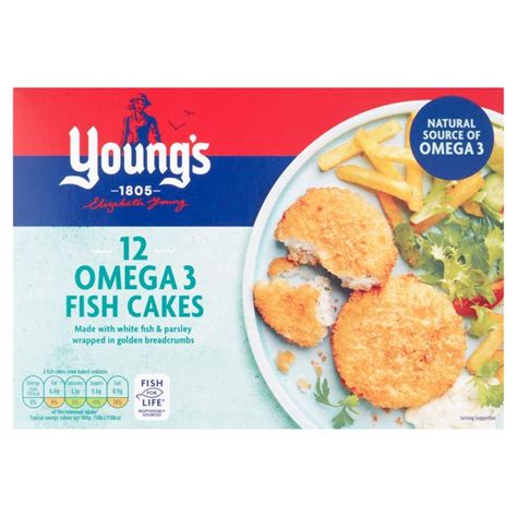 Ocado: Young's 12 Fish Cakes Frozen 600g(Product Information)