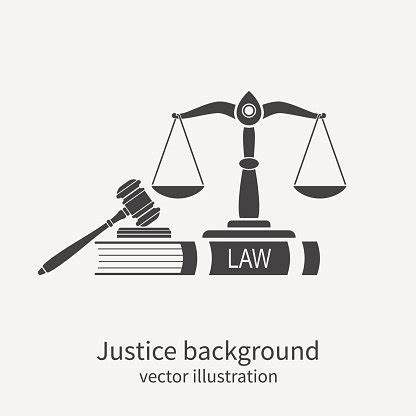 Symbol Of Law And Justice. Concept Law And Justice. Stock Clipart | Royalty-Free | FreeImages