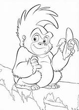 Gorilla coloring pages To Download And Print For Free sketch template