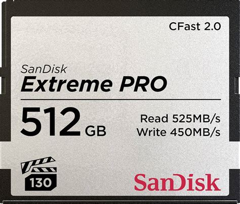 SanDisk Extreme PRO® CFast® card 512 GB | Conrad.com