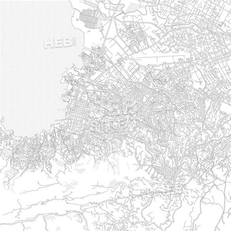 Delmas, Ouest, Haiti, bright outlined vector map | HEBSTREITS Sketches