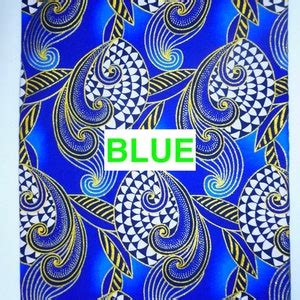 Metallic Blue Fabric by the Yard, Tropical Floral Cotton Gold, Swirl Polka Dot, Quilting, Craft ...