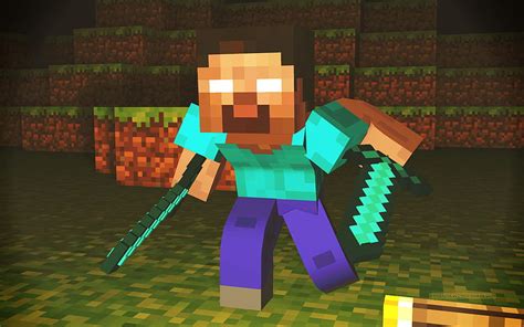 Minecraft herobrine video games . Cool for me! HD wallpaper | Pxfuel