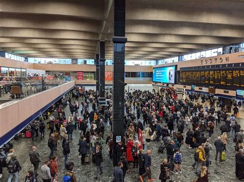 London's most miserable rail terminus - - London Euston Station, London ...