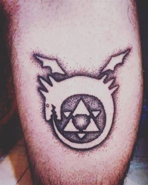 Homunculus Tattoo! Full Metal Alchemist! | Tattoos, Small tattoos, Ouroboros tattoo