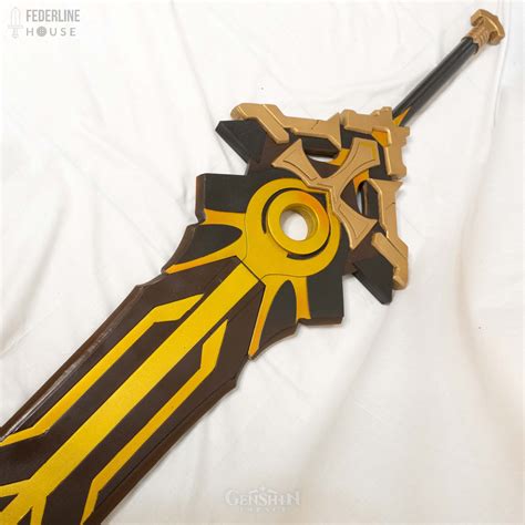 Genshin Impact Beacon Of The Reed Sea Claymore for Dehya Cosplay