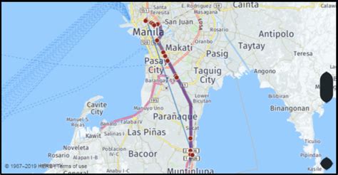 What is the distance from Manila Philippines to Alabang Philippines? Google Maps Mileage ...