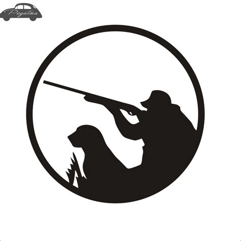 Pegatina Hunt Dog Hound Sticker Deer Hunter Club Decal Gun Shop Hollow ...