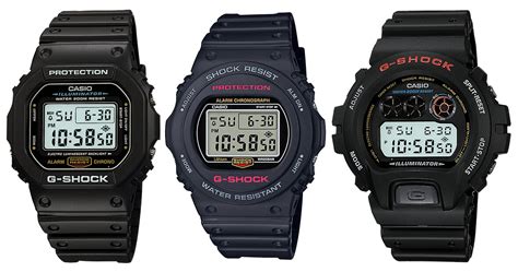 Mid-Size Casio G-Shock Watches For Small Wrists