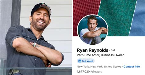 Ryan Reynolds Has A LinkedIn Page And It’s Exactly What You’d Expect It To Be Like