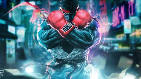 Download Capcom Ryu Street Fighter 5 Wallpaper | Wallpapers.com