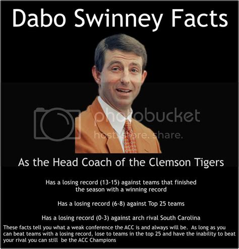 Dabo Swinney Pictures, Images & Photos | Photobucket