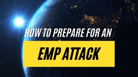 How to Prepare for an EMP Attack ⚡