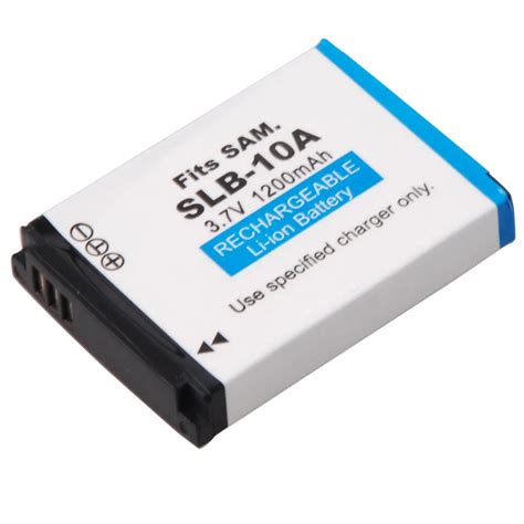 S70 SLB10A Battery for Samsung SLB 10A EX2F HZ15W SL202 SL420 SL620 SL820 WB150F WB250F WB350F ...