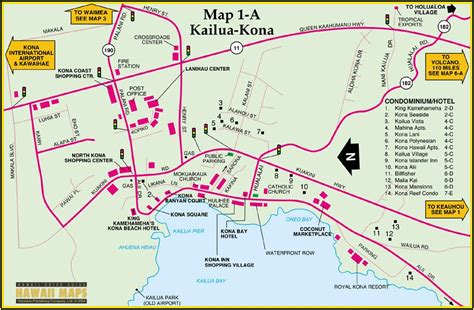 Map Of Kailua Kona Hotels - Map : Resume Examples #jP8JD2kbKV