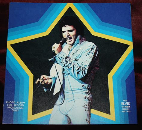 Vintage Memories of Elvis Presley RCA Records Photo Album Promotional Booklet Catalog; New Old Stock