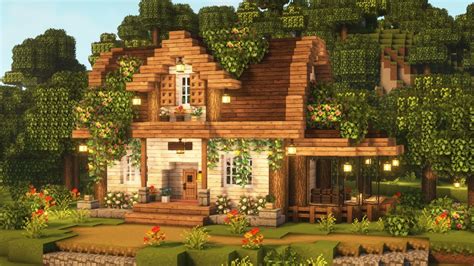 Aesthetic Cottagecore Minecraft House Tutorial Hampel Bloggen | Hot Sex ...