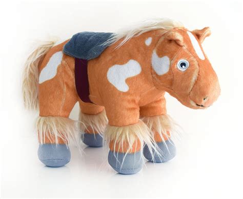 Buy LA GRANJA DE Zenon Caballo Percheron 8 in.| Musical Stuffed Animal ...