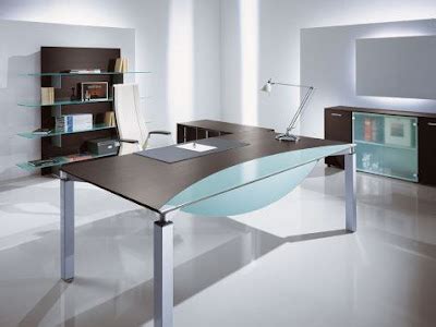 Office Interior: modern home office furniture