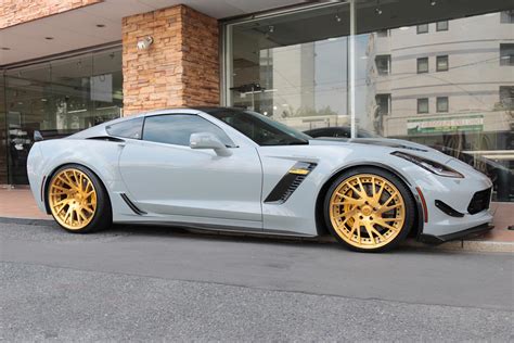 Chevrolet Corvette C7 Z06 Grey Forgiato TEC 2.5 Wheel | Wheel Front