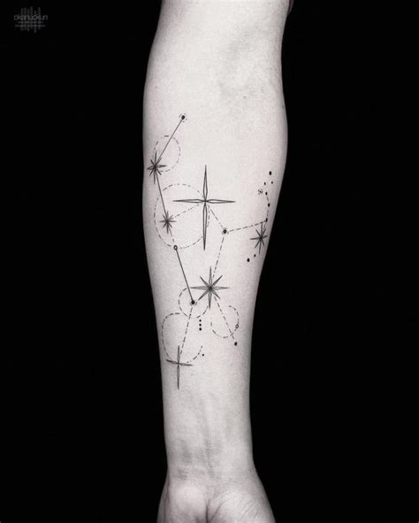 50+ Best Orion Constellation Tattoo Designs (2019) Hunter, Belt, Nebula | Tattoo Ideas 2020