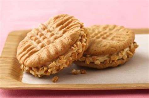 Foodista | Jumbo Honey Roasted Peanut Butter Sandwich Cookies