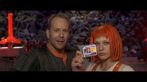 The Fifth Element HD Wallpaper: Korben Dallas & Leeloo