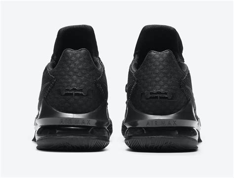 Nike LeBron 17 Low Triple Black CD5007-003 Release Date - SBD