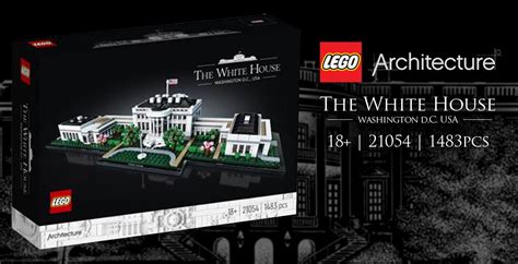 Brickfinder - LEGO Architecture The White House (21054) Box Art!