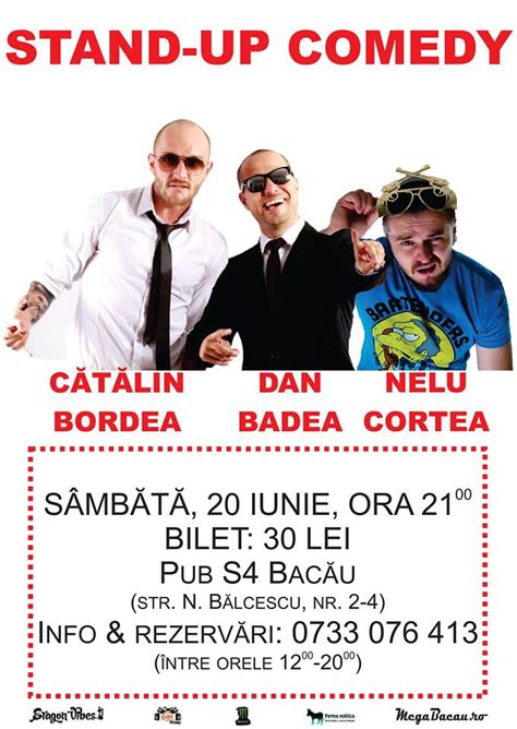 Mega Bacau: Stand Up Comedy in Pub S