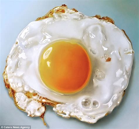 A feast for the eyes: Artist's incredible oil paintings of food look ...