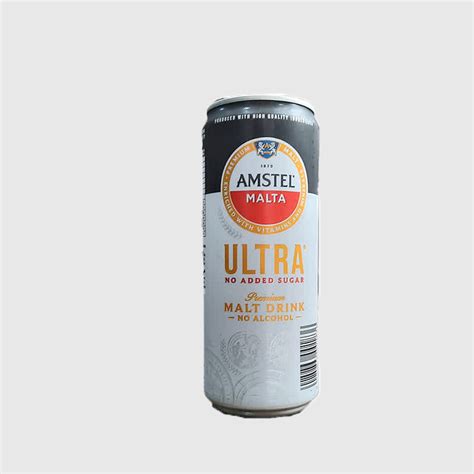 N-Alc Malta Ultra Amstel 330Ml Can | Shoprite NG