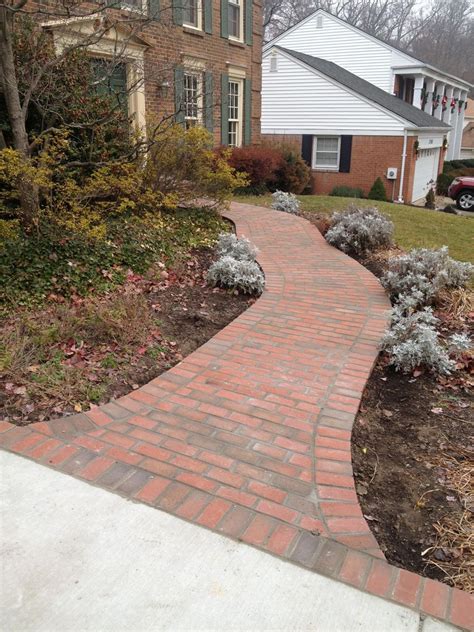 BRick walkway - Google Search | Brick walkway, Brick pathway, Brick garden