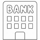 In The Bank Coloring Page  Free Printable Pages For Kids sketch template