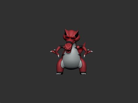 pokemon sandile evolution pack 3D model 3D printable | CGTrader