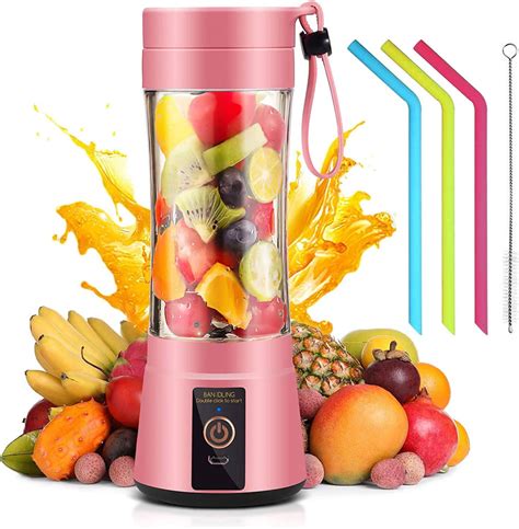 Mini Blender Personal Portable Blender Cup for Smoothies Shakes ...